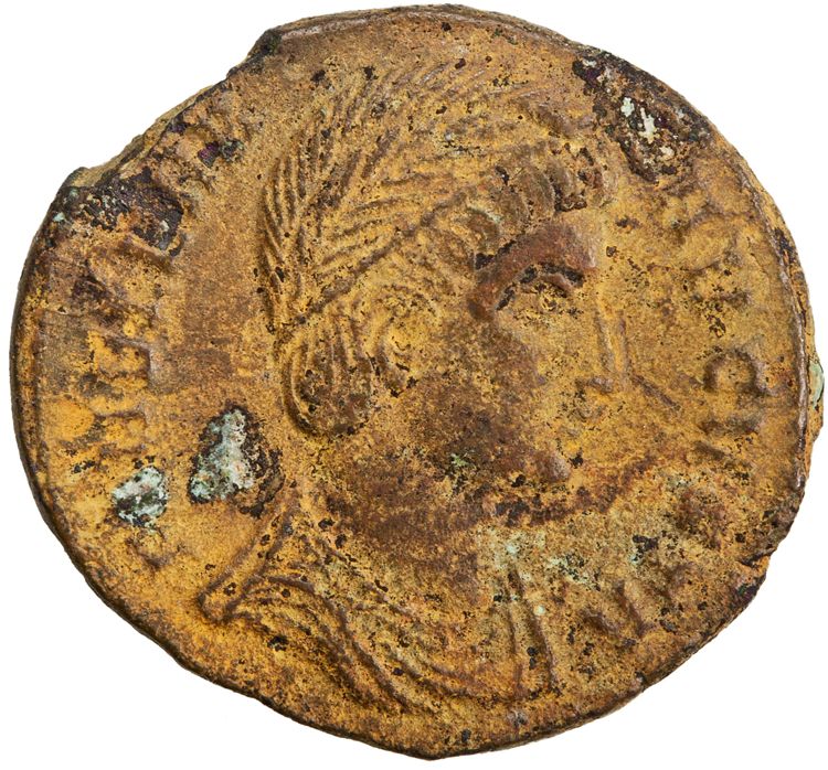 RIC VII Ticinum 190, аверс, American Numismatic Society (ans)