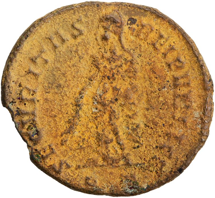 RIC VII Ticinum 190, реверс, American Numismatic Society (ans)