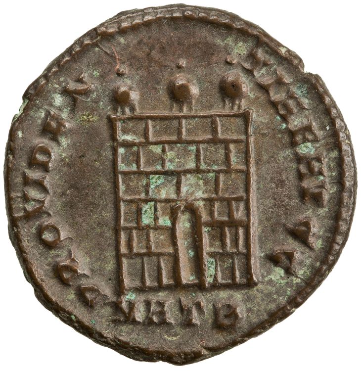 RIC VII Heraclea 16, reverse, American Numismatic Society (ans)