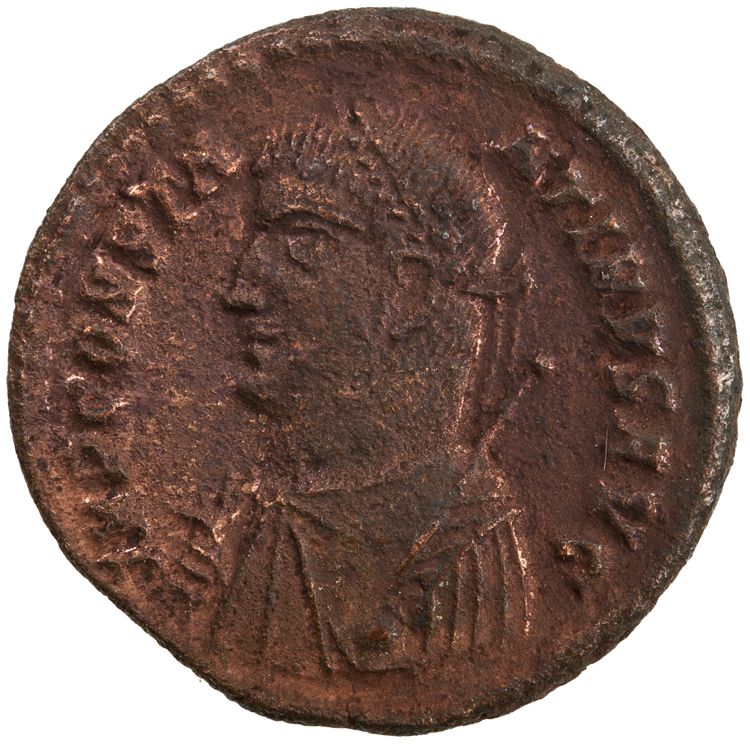 RIC VII Heraclea 16, obverse, American Numismatic Society (ans)