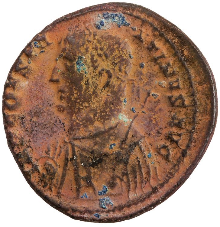 RIC VII Heraclea 16, obverse, American Numismatic Society (ans)