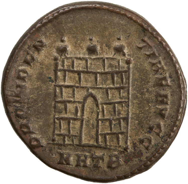 RIC VII Heraclea 16, reverse, American Numismatic Society (ans)
