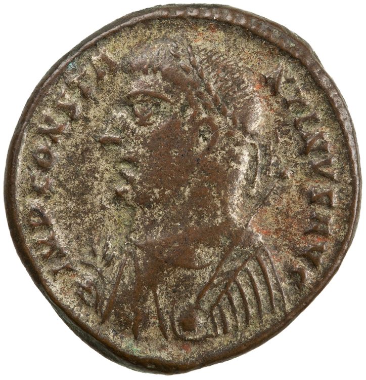 RIC VII Heraclea 16, obverse, American Numismatic Society (ans)