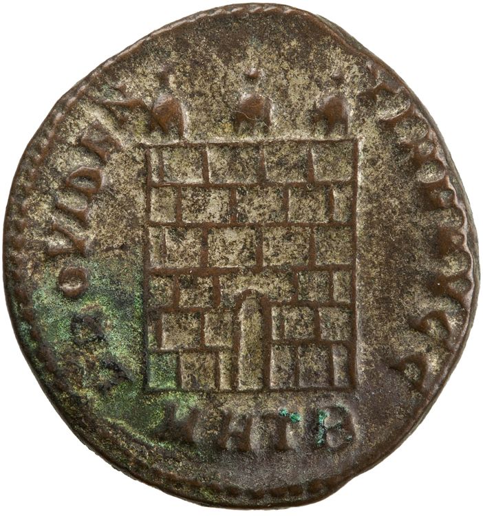 RIC VII Heraclea 16, reverse, American Numismatic Society (ans)