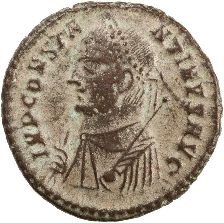 RIC VII Heraclea 16, obverse, American Numismatic Society (ans)