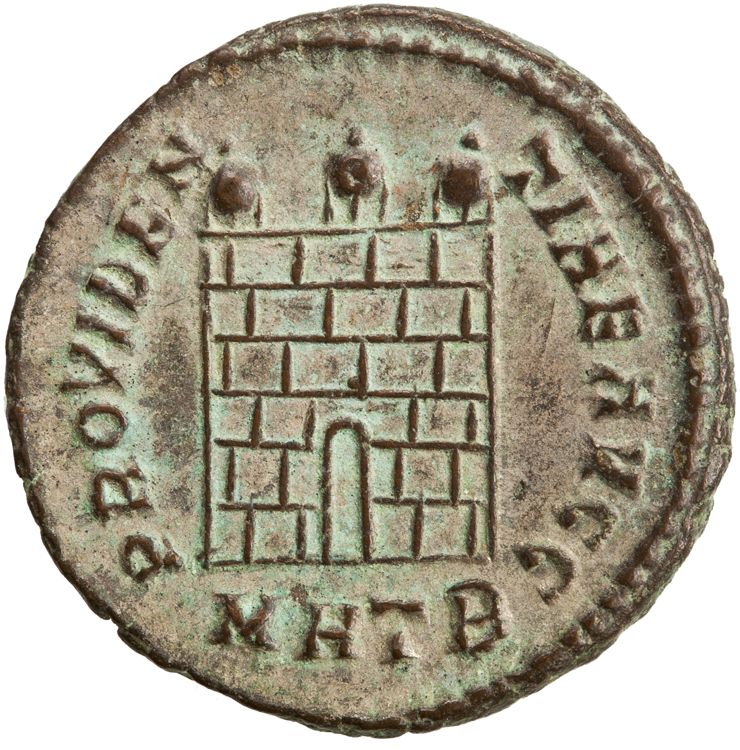 RIC VII Heraclea 16, reverse, American Numismatic Society (ans)