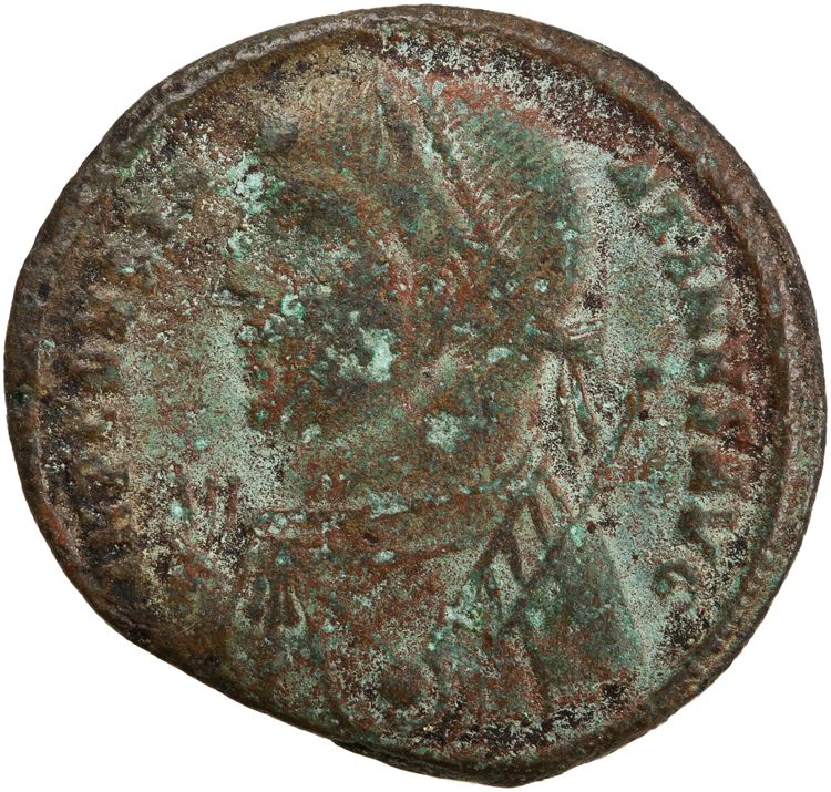 RIC VII Heraclea 16, obverse, American Numismatic Society (ans)