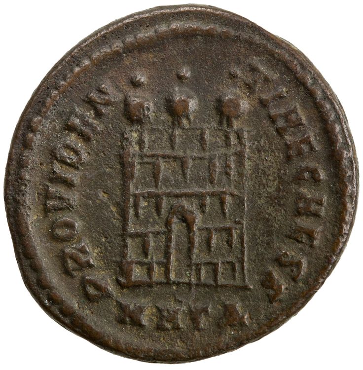 RIC VII Heraclea 19, реверс, American Numismatic Society (ans)