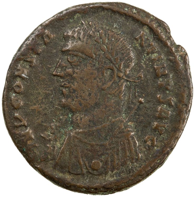 RIC VII Heraclea 28, аверс, American Numismatic Society (ans)