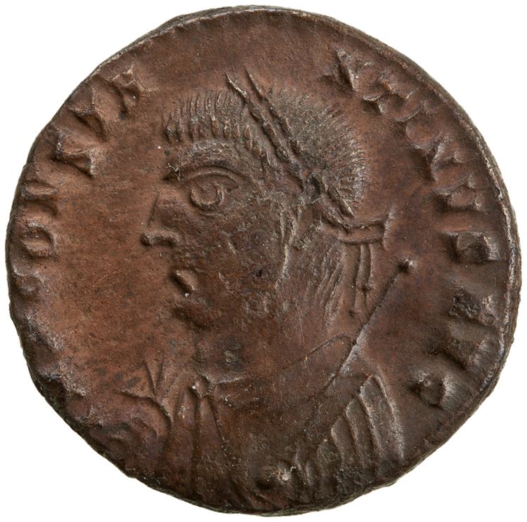 RIC VII Heraclea 28, аверс, American Numismatic Society (ans)