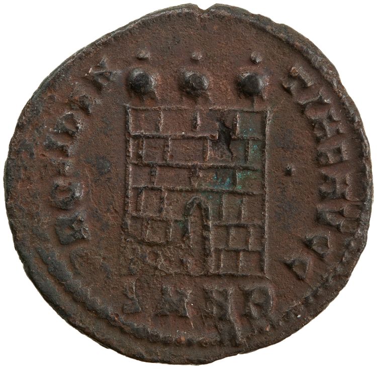 RIC VII Heraclea 28, реверс, American Numismatic Society (ans)