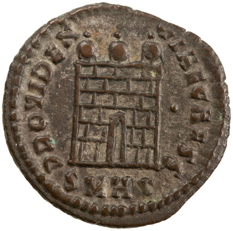 RIC VII Heraclea 30, реверс, American Numismatic Society (ans)