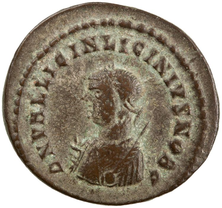 RIC VII Heraclea 31, аверс, American Numismatic Society (ans)
