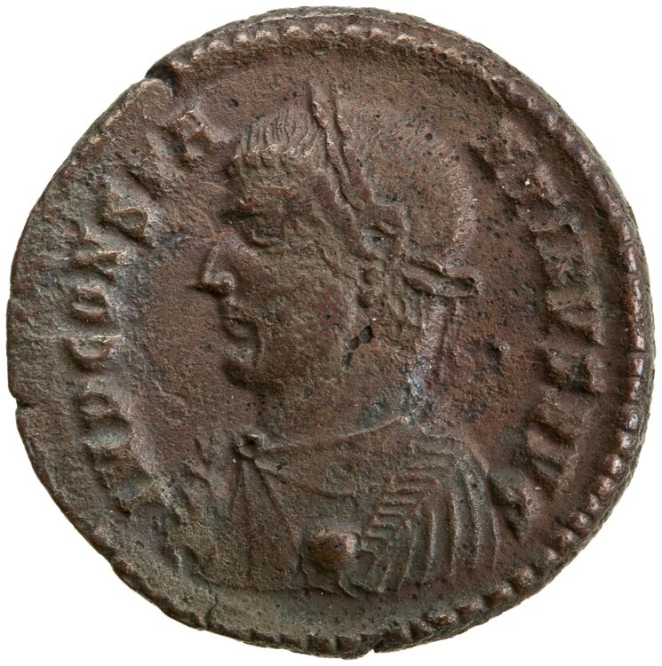 RIC VII Heraclea 38, аверс, American Numismatic Society (ans)