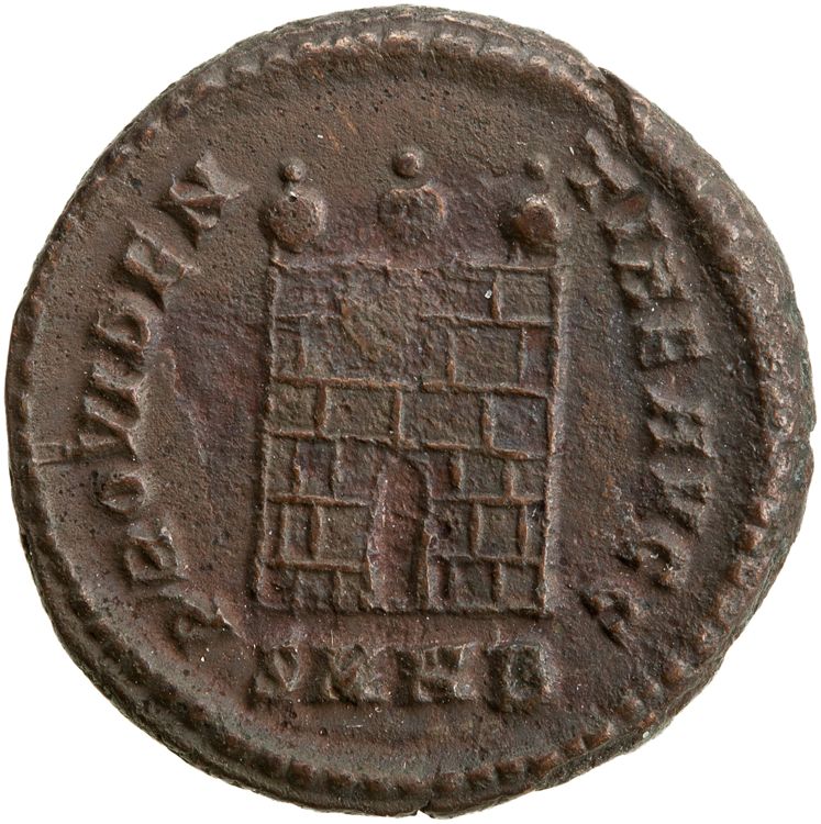 RIC VII Heraclea 38, реверс, American Numismatic Society (ans)
