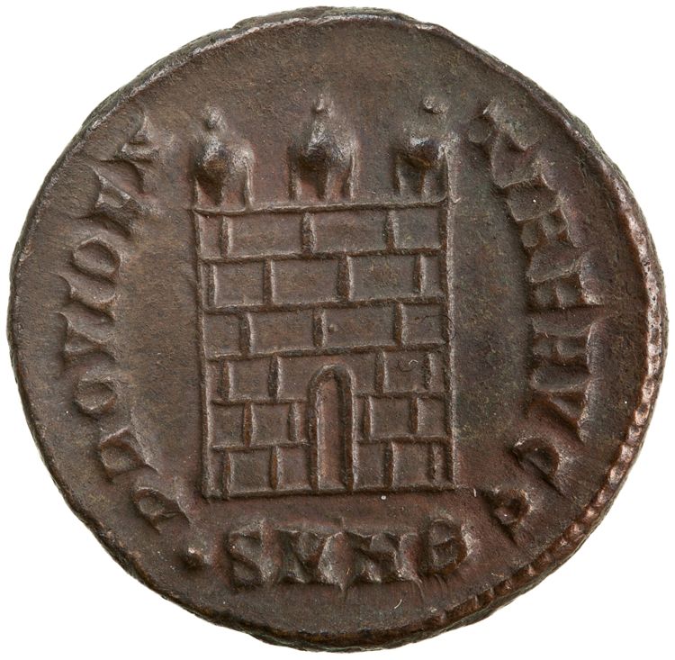 реверс RIC VII Heraclea 43