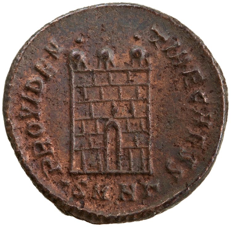 RIC VII Heraclea 45, реверс, American Numismatic Society (ans)