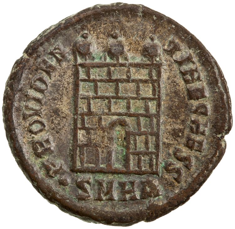 RIC VII Heraclea 45, реверс, American Numismatic Society (ans)