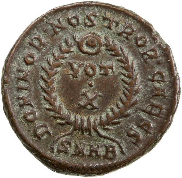 реверс RIC VII Heraclea 58