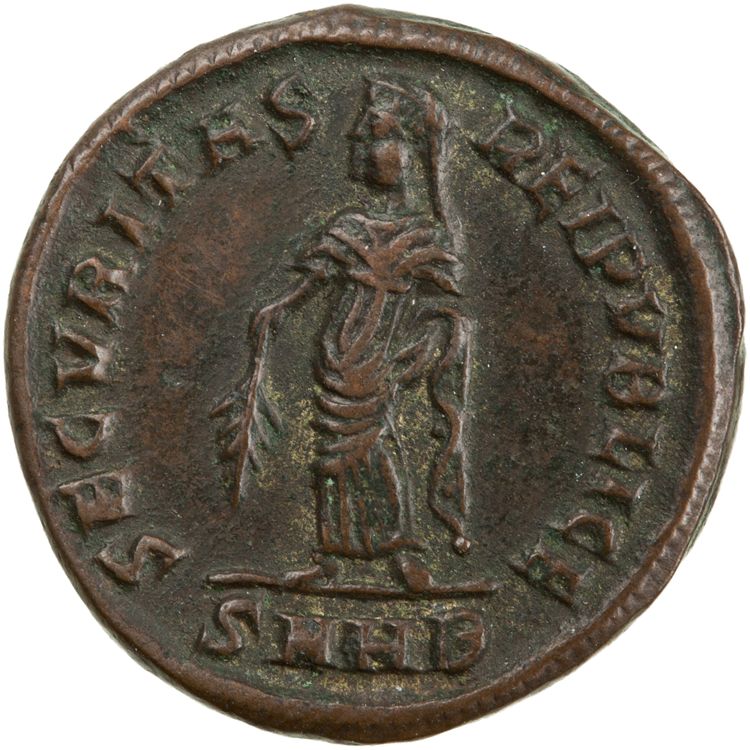 реверс RIC VII Heraclea 79