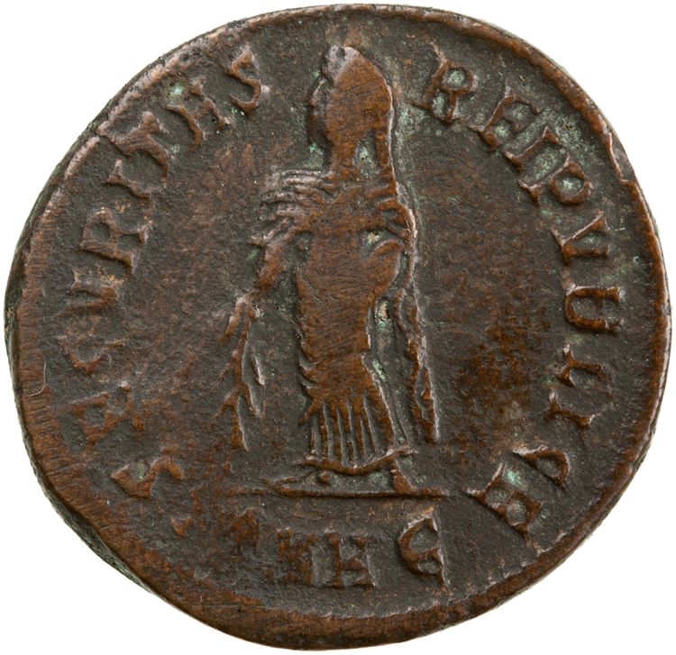 RIC VII Heraclea 79, реверс, American Numismatic Society (ans)