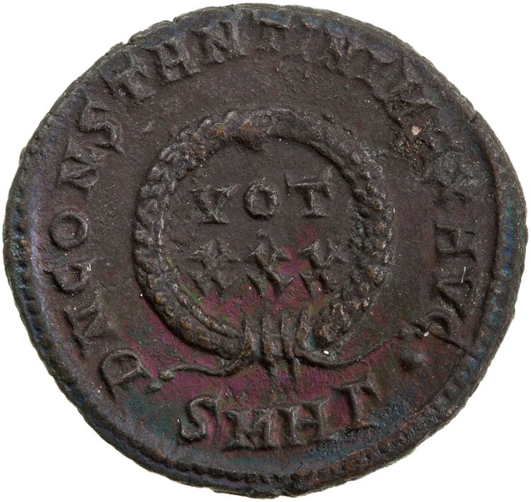 RIC VII Heraclea 82, reverse, American Numismatic Society (ans)