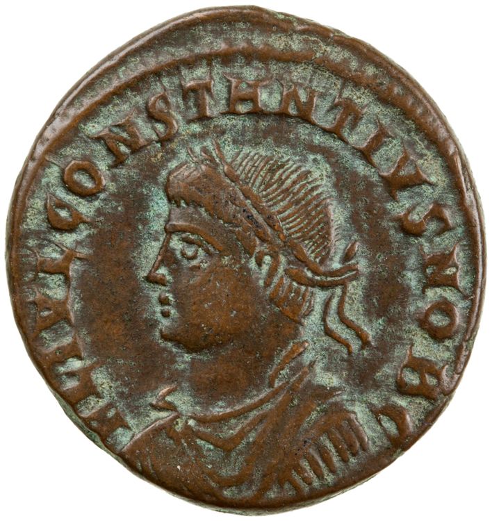 RIC VII Heraclea 84, obverse, American Numismatic Society (ans)