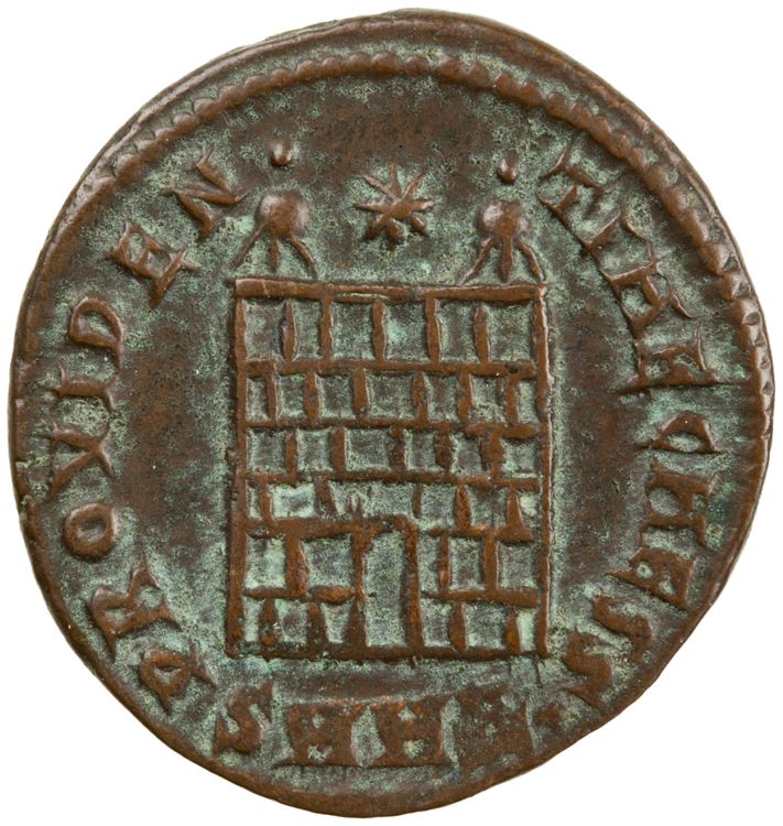RIC VII Heraclea 84, reverse, American Numismatic Society (ans)