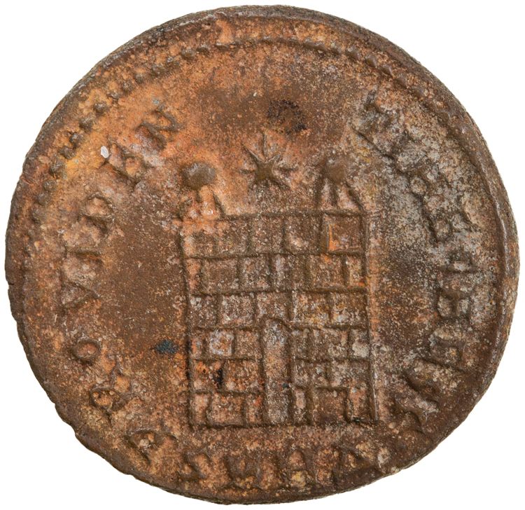 RIC VII Heraclea 83, реверс, American Numismatic Society (ans)