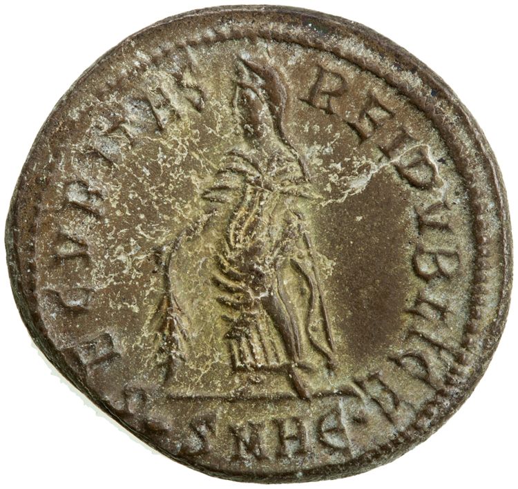 реверс RIC VII Heraclea 89