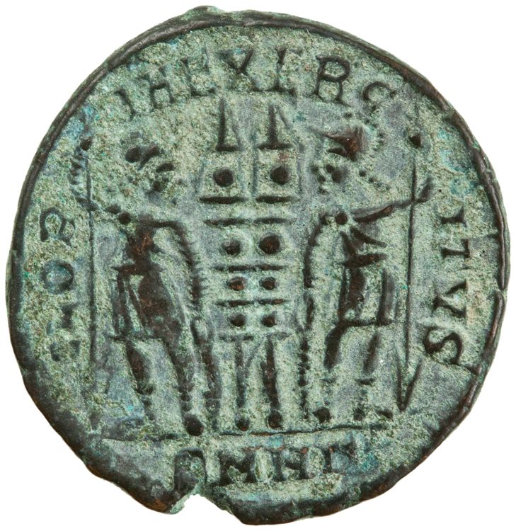 реверс RIC VII Heraclea 112