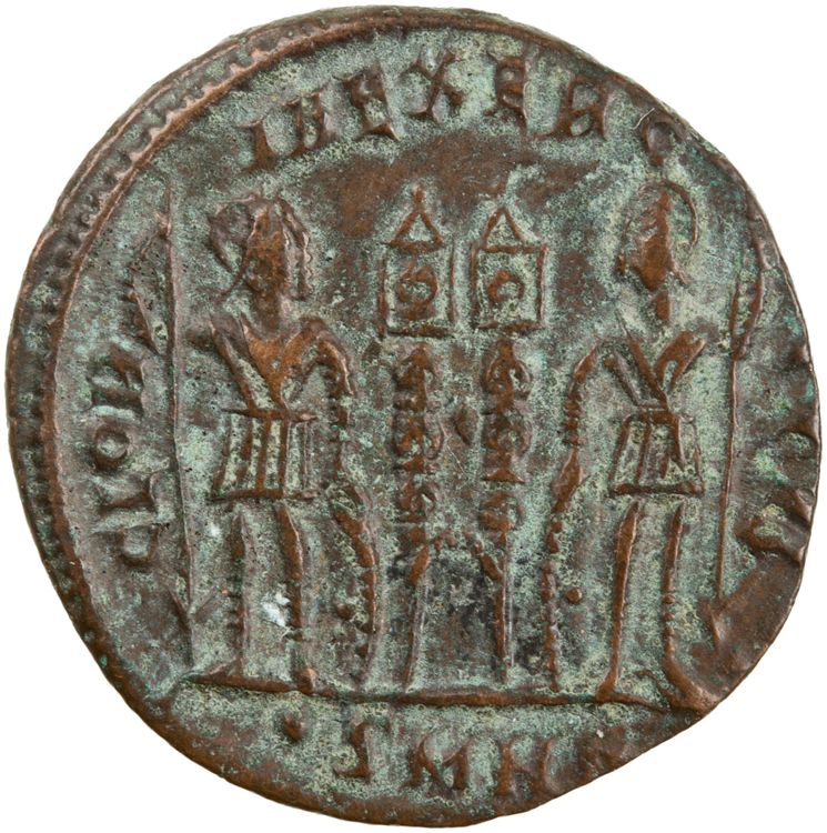 реверс RIC VII Heraclea 117