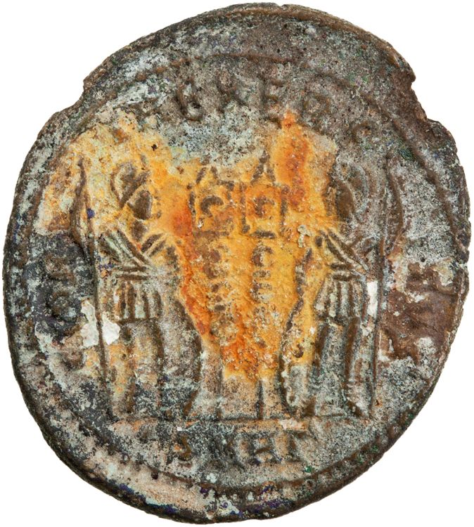 RIC VII Heraclea 117, реверс, American Numismatic Society (ans)