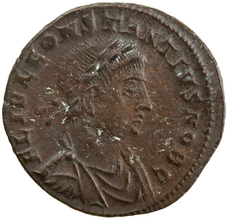 RIC VII Heraclea 118, obverse, American Numismatic Society (ans)