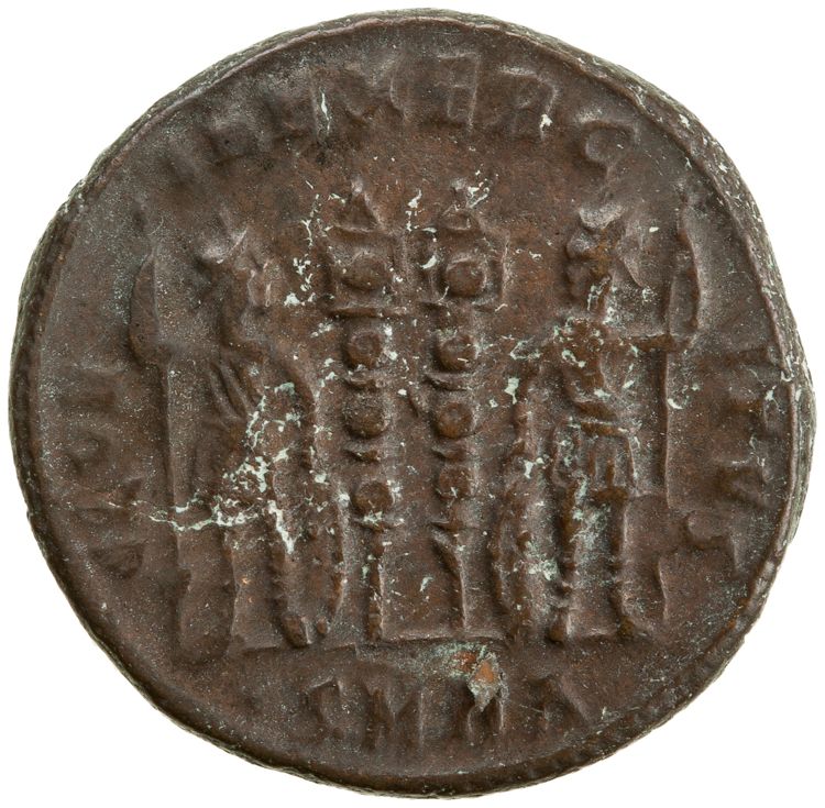 RIC VII Heraclea 118, reverse, American Numismatic Society (ans)