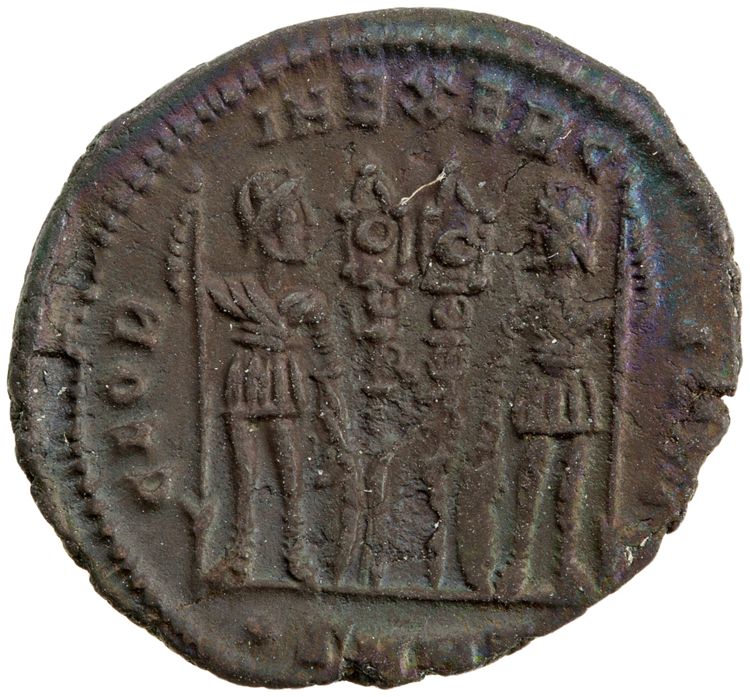 RIC VII Heraclea 118, reverse, American Numismatic Society (ans)