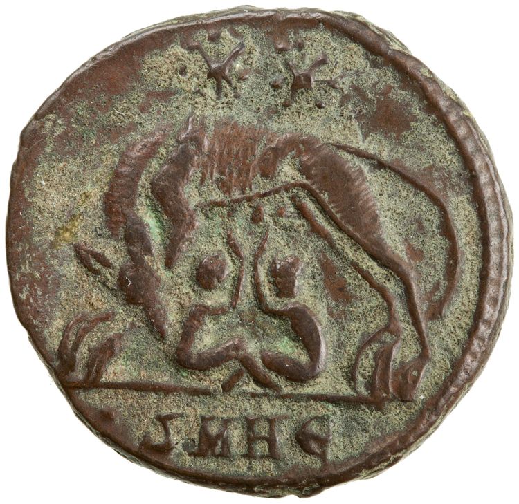 RIC VII Heraclea 119, реверс, American Numismatic Society (ans)
