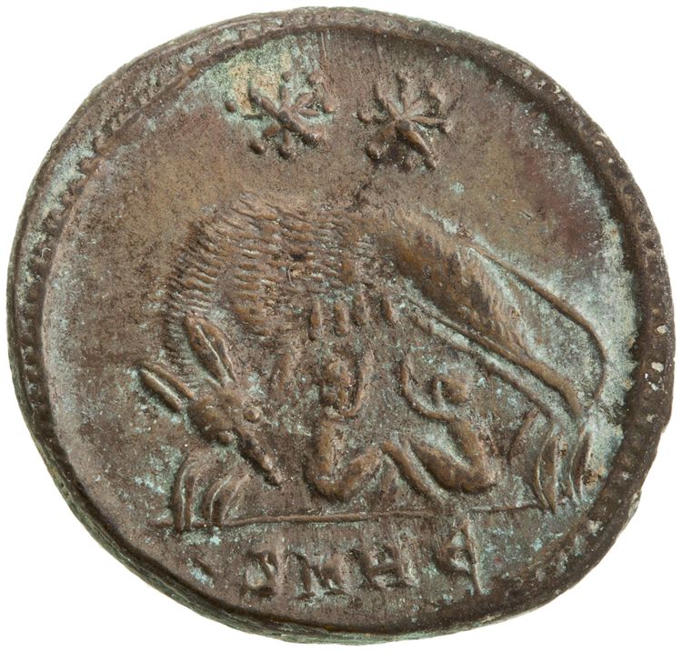 RIC VII Heraclea 119, реверс, American Numismatic Society (ans)