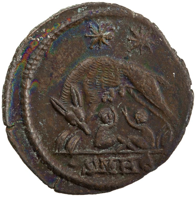 RIC VII Heraclea 119, реверс, American Numismatic Society (ans)