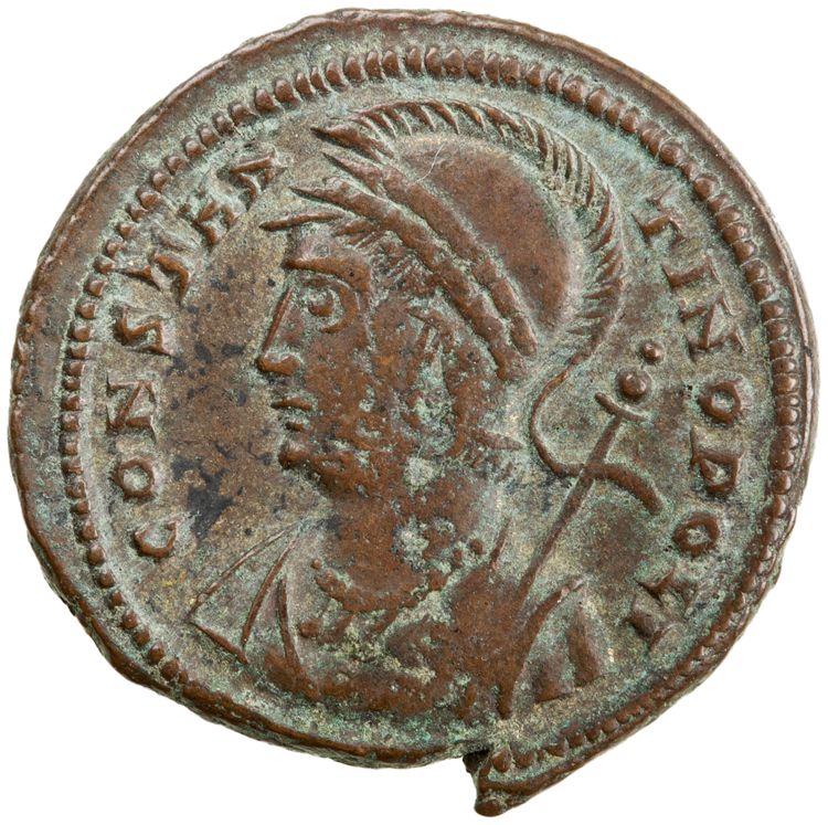 RIC VII Heraclea 120, obverse, American Numismatic Society (ans)
