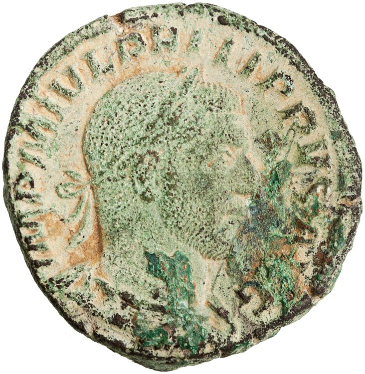 RIC IV Philip I 166A, аверс, American Numismatic Society (ans)
