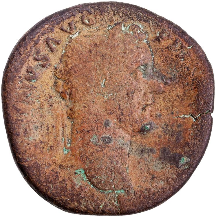 RIC III Antoninus Pius 618a, аверс, American Numismatic Society (ans)