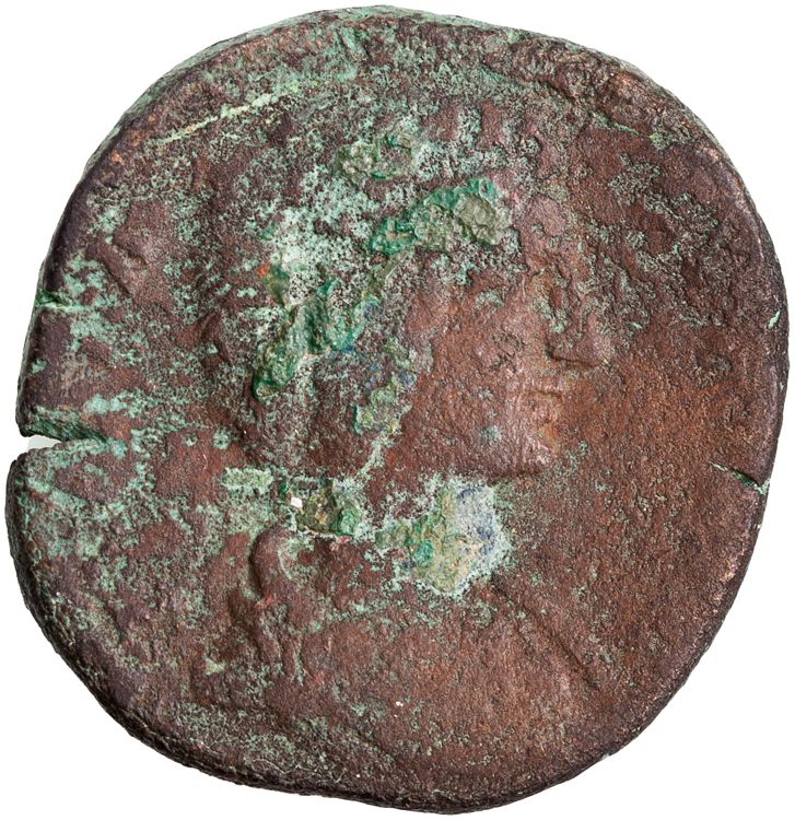 RIC IV Caracalla 588, obverse, American Numismatic Society (ans)