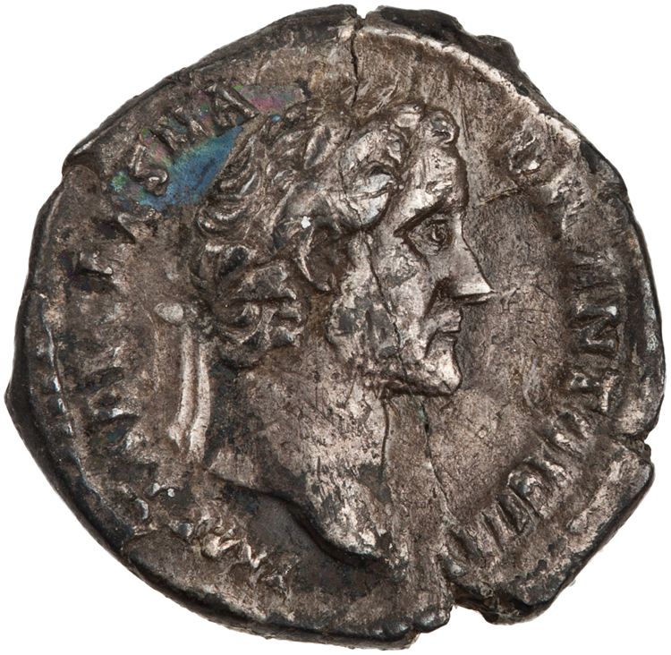 RIC III Antoninus Pius 17A, аверс, American Numismatic Society (ans)