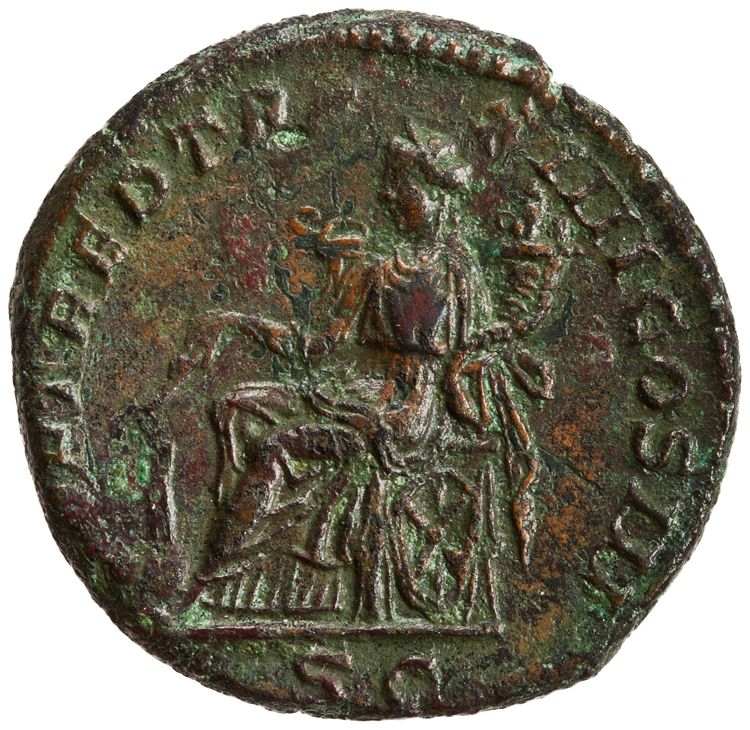 RIC IV Caracalla 489, реверс, American Numismatic Society (ans)