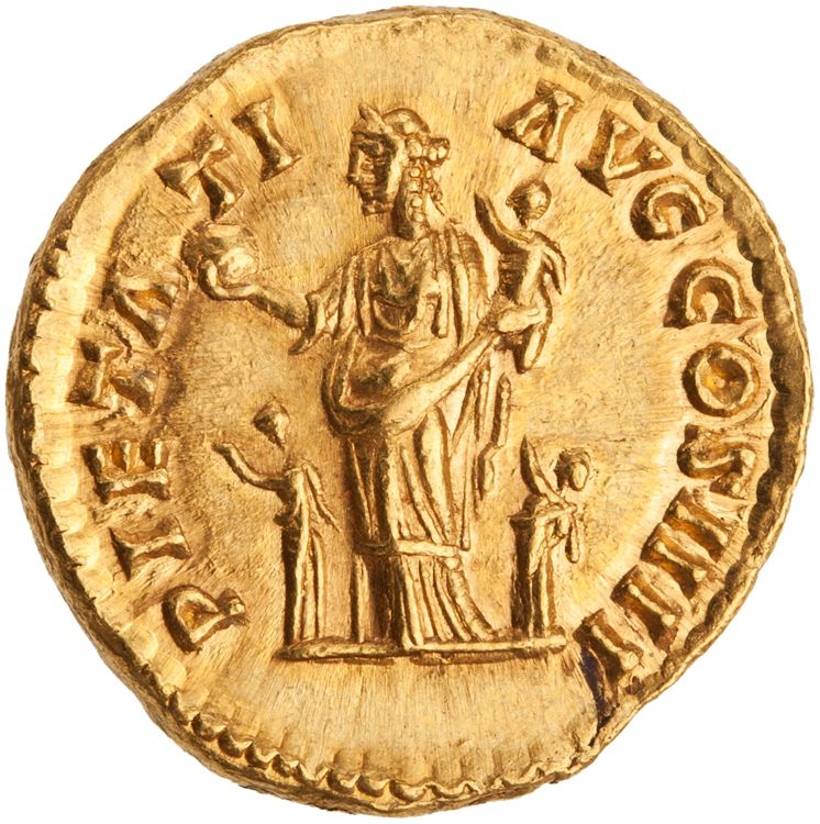 RIC III Antoninus Pius 302A, реверс, American Numismatic Society (ans)