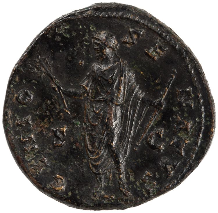RIC III Antoninus Pius 660A, реверс, American Numismatic Society (ans)