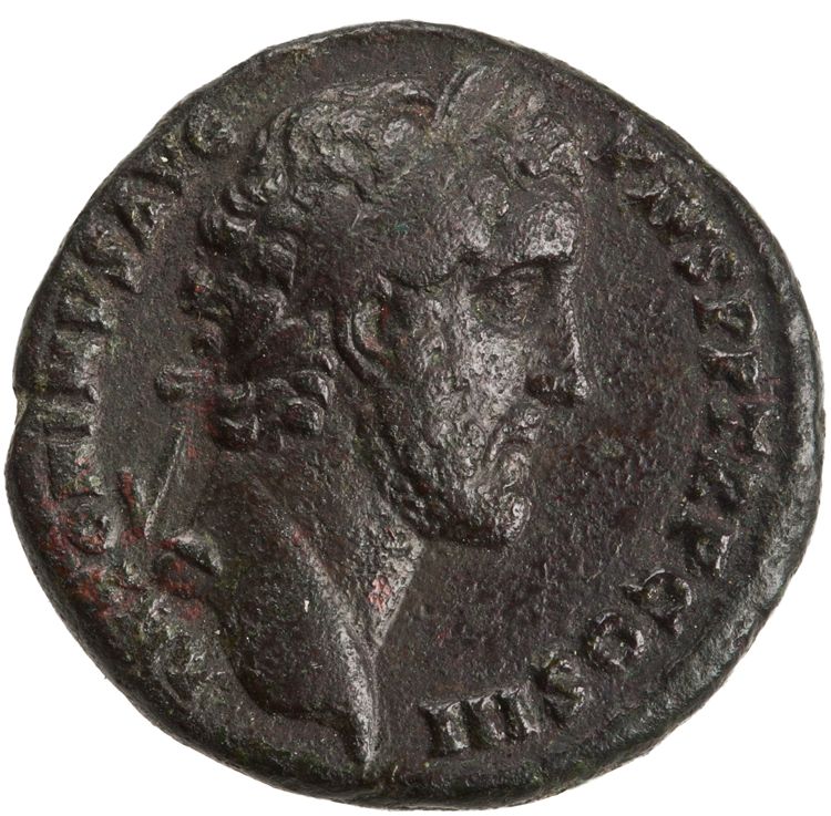 RIC III Antoninus Pius 736A, аверс, American Numismatic Society (ans)