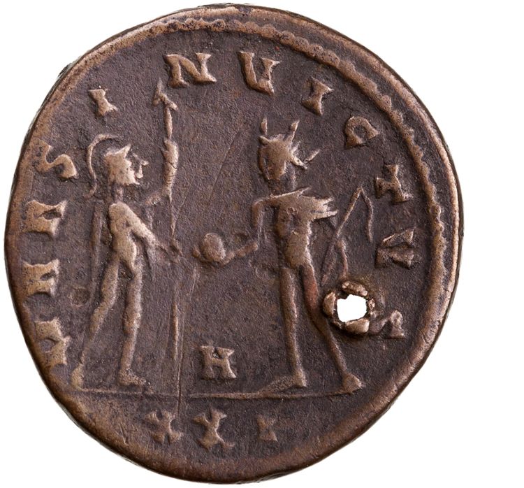 реверс RIC V Aurelian 357