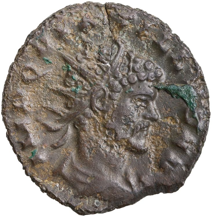 RIC V Quintillus 47, аверс, American Numismatic Society (ans)
